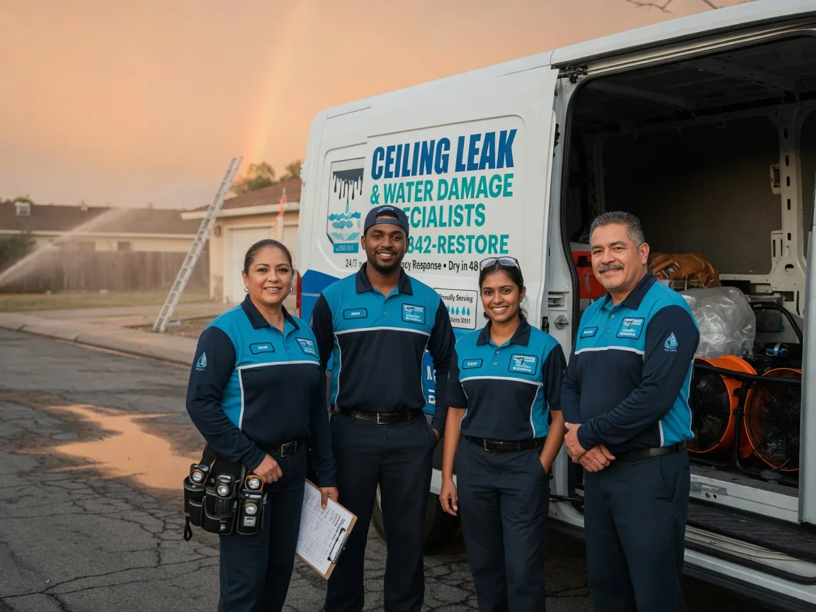 Ceiling Leak Cleanup company in Gould City, MI