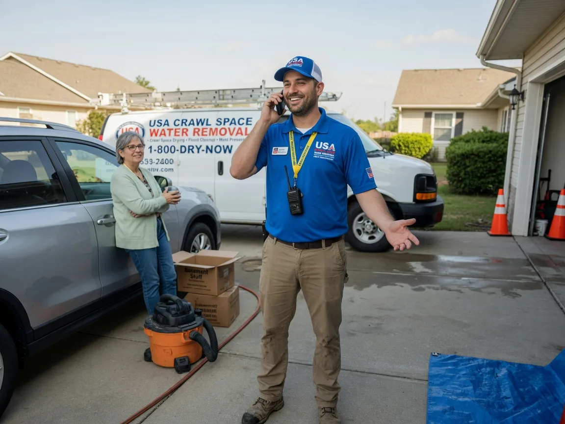 Crawl Space Water Removal Gould City, MI FAQs